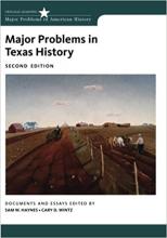 Major problems in Texas history bookcover