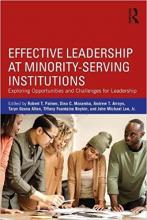 effective leadership at minority serving institutions cover