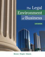 Legal Environment of Business book cover