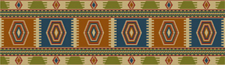 Mexican tapestery pattern