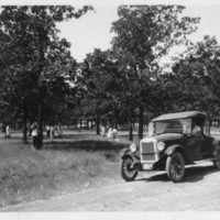 Berachah Home (Arlington, Tex.): Car, ca. 1930