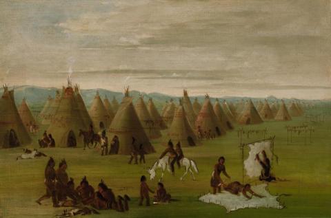 Comanche camp
