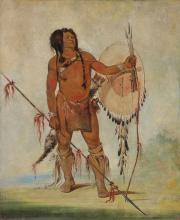 His-oo-sán-chees, Little Spaniard, a Warrior (Comanche)