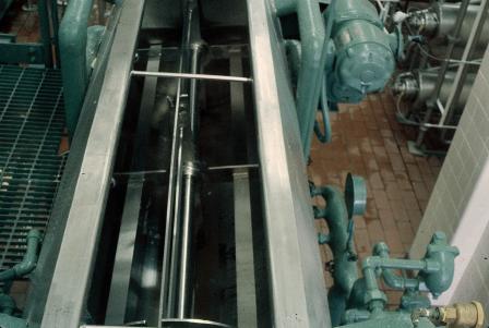 Machinery at Carling Brewery plant