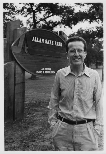 Allan Saxe at Allan Saxe Park
