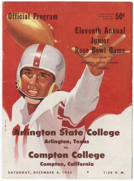 Cover of Official program for the 11th Annual Junior Rose Bowl