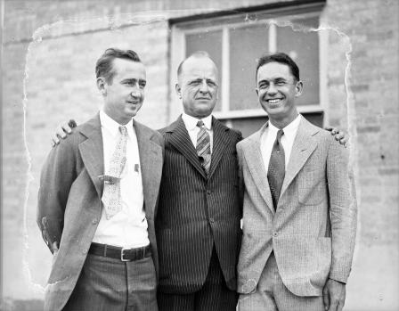 Reg L. Robbins and James Kelly with Walter Scott