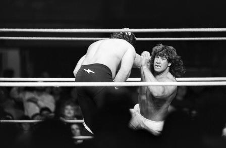 Wrestling; Kerry Von Erich versus Brian Addias