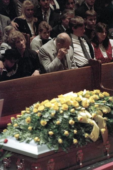 Kerry Von Erich's funeral