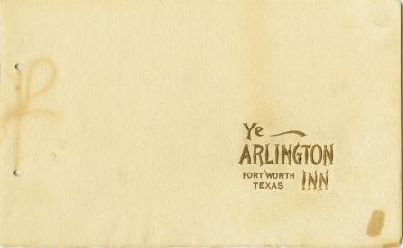 Cover of Ye Old Arlington Inn