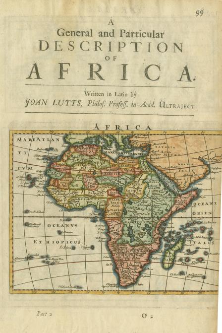 A general and particular description of Africa [map of Africa]
