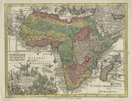 Africa juxta navigationes et observat recentillimas [map of Africa]