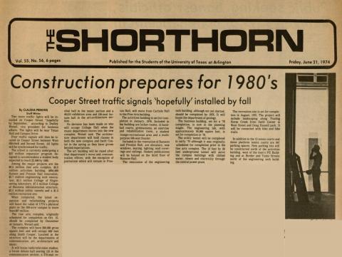 The Shorthorn: Construction prepares for 1980’s