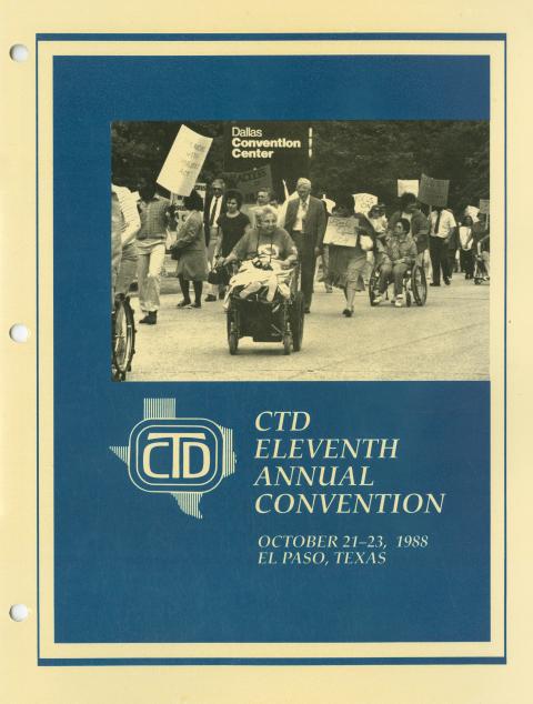 The Coalition of Texans with Disabilities 11th Annual Convention program