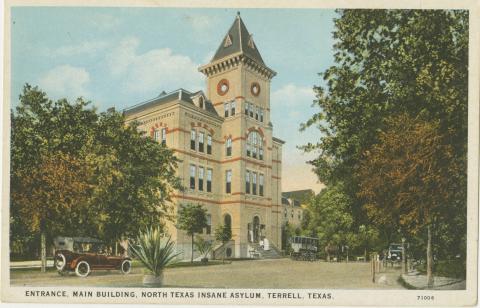 north Texas hospital postcard 