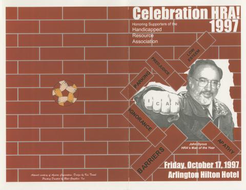 HRA celebration invitation 1997
