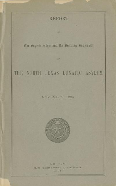 The North Texas Lunatic Asylum