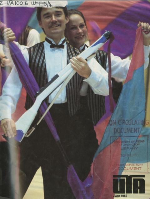 Odyssey team members on the cover of the June 1983 UTA Magazine