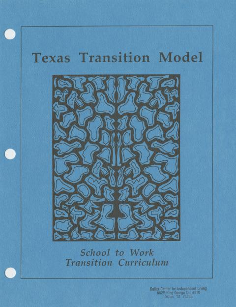 Texas Transition Model: School to work transition curriculum workbook