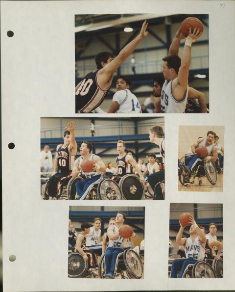 Photographs from the 15th National Intercollegiate Wheelchair Basketball Tournament  