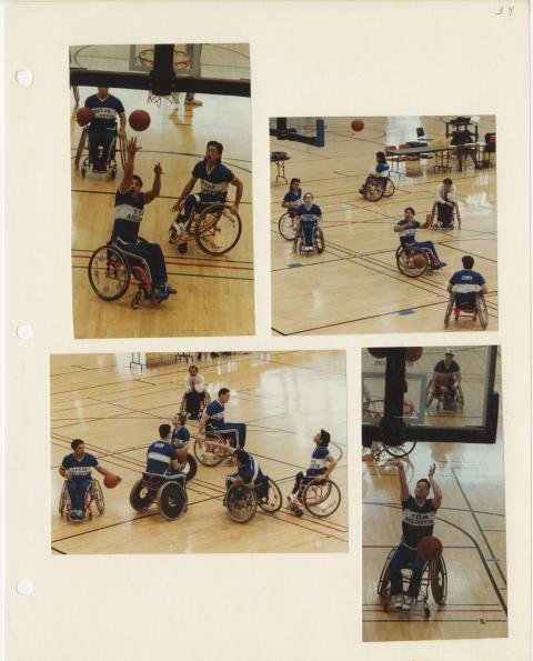 Photographs from the 15th National Intercollegiate Wheelchair Basketball Tournament