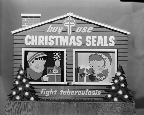 Christmas Seals marketing poster