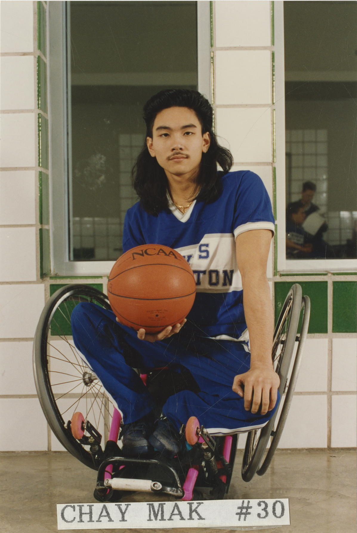 Color photograph of University of Texas at Arlington Movin' Mavs basketball player Chhayly Mak