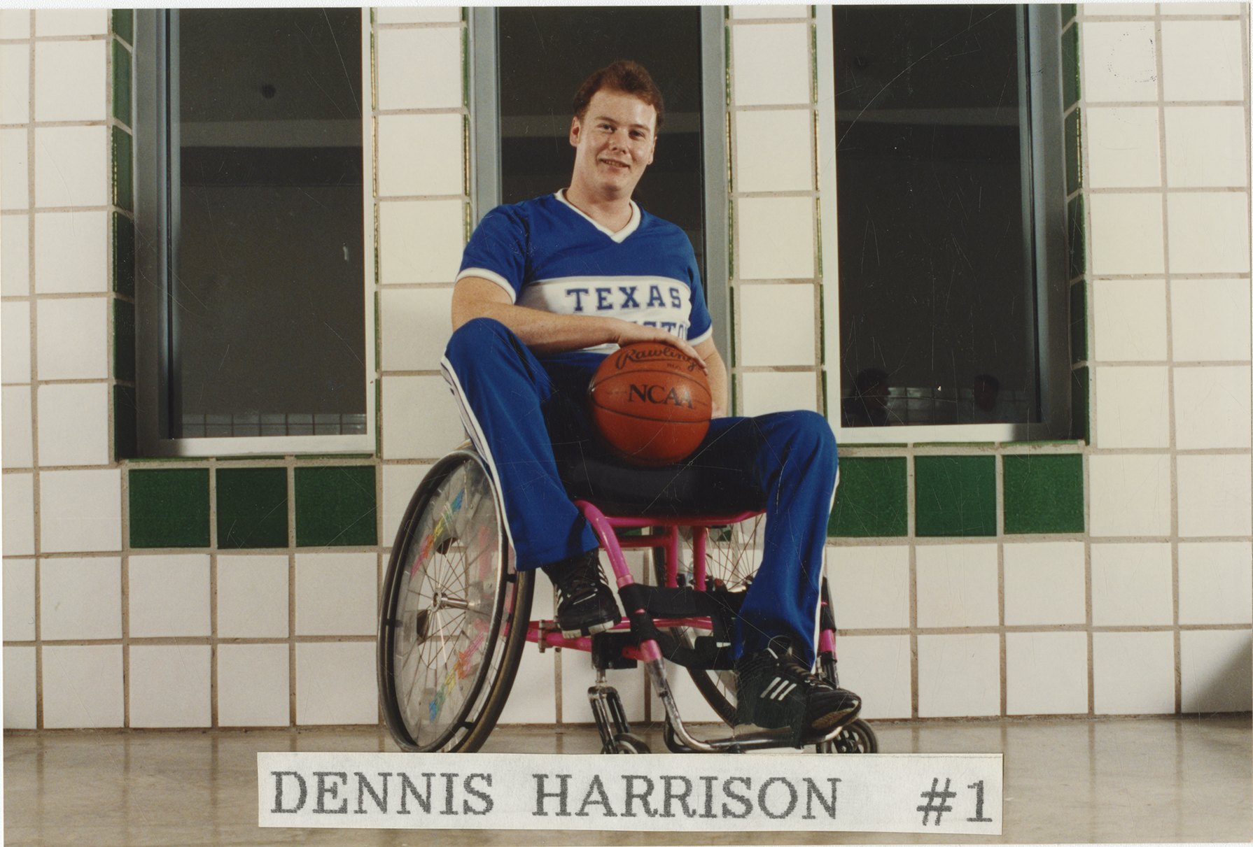 Movin' Mavs basketball player Dennis Harrison