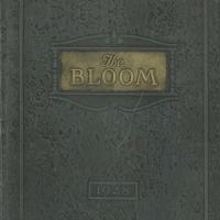 cover of the Bloom 1928 yearbook