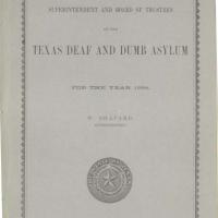 Twenty-eight annual report of the Texas Deaf and Dumb Asylum, 1884