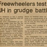 Freewheelers test UH in grudge battle