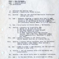 Arlington Handicapped Study Group Executive Board meeting minutes, February 4, 1977