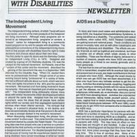 The Coalition of Texans with Disabilities Fall 1987 Newsletter 