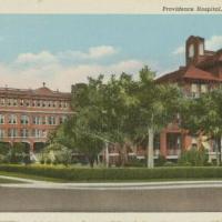 Jenkins Garrett Postcard Collection- Providence Sanitarium, Waco, Texas