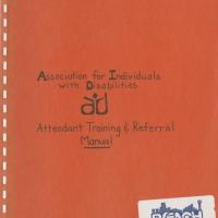 Association for Individuals with Disabilities training and referral manual 