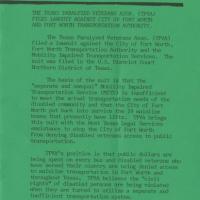 Coalition of Texans with Disabilities newsletter, November-December 1985
