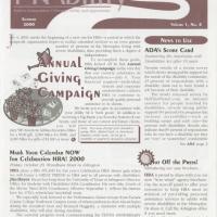 HRAbility times, Summer 2000, Volume 1, Number 4, newsletter of Helping Restore Ability