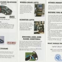Accessibility to life: Advanced Mobility Systems of Texas brochure