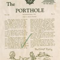 Porthole (The) October-November 1949, newsletter of the Dallas Pilot Institute for the Deaf