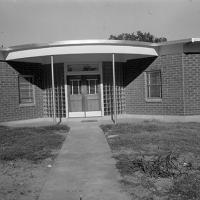 Abilene State Hospital front door