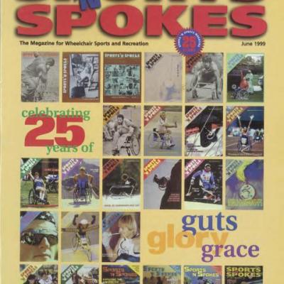 cover of Sports 'N Spokes magazine