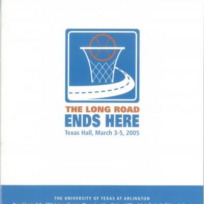 Brochure for the 28th (2005) National Wheelchair Basketball Association Intercollegiate Championship tournament