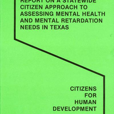 Report based on a study conducted by the Citizens for Human Development