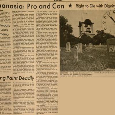 Euthanasia pros and cons