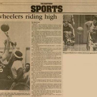 The Shorthorn: Freewheelers riding high