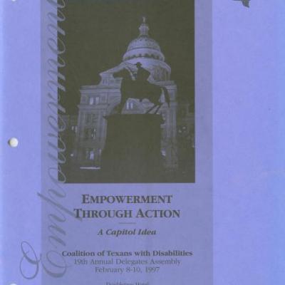 Empowerment through Action: 19th Annual Delegate Assembly program