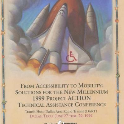    Conference program for the 1999 Project ACTION technical assistance conference  