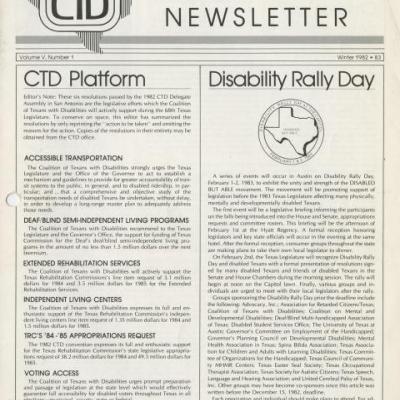 Newsletter 1982-83