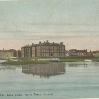 Lake scene, North Texas Hospital