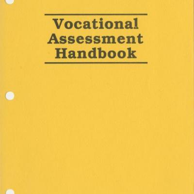 Vocational assessment handbook - providing resources for those involved in the vocational assessment process